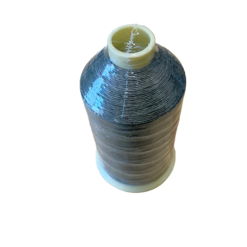 Nylon Bonded Sewing Thread Grey Spool 16PT Tex135