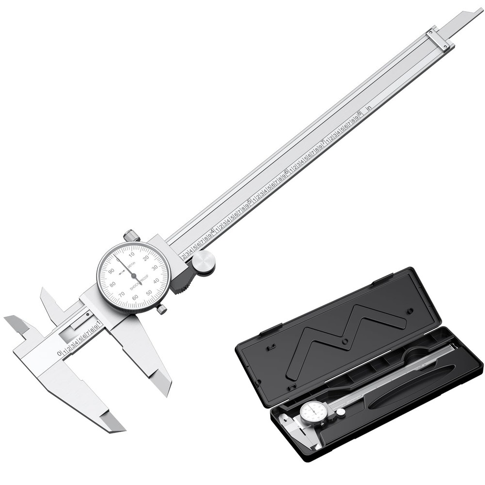 Dial Caliper Shockproof Dial Caliper Precision Caliper with Watch 0-9 Range, ...
