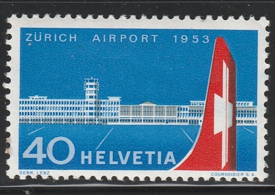 Switzerland    1953    Sc # 344    MLH    OG