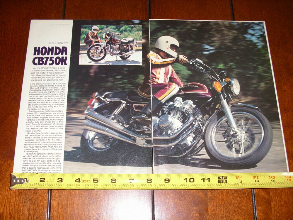 1980 HONDA CB750 K ORIGINAL ARTICLE