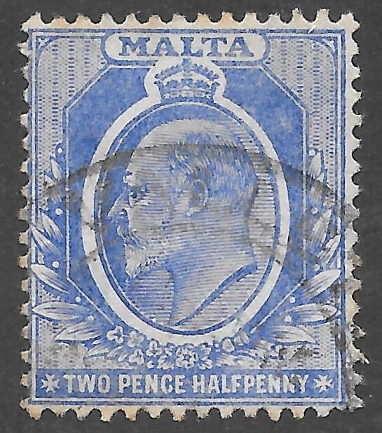 Malta (1911) - Scott # 38,   Used