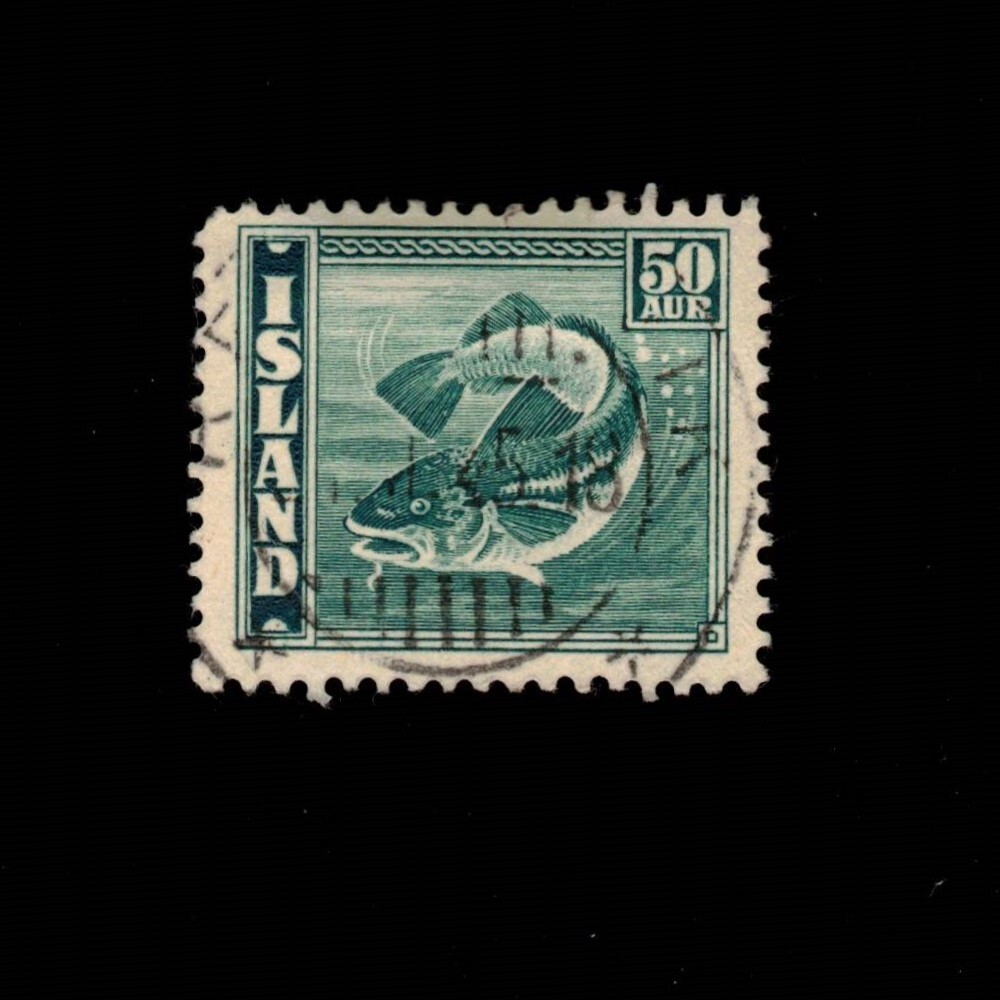 Iceland, Scott 227, Codfish, 1937-1945, used