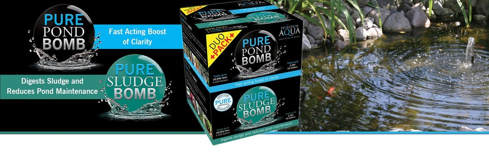 Evolution Aqua Pond Bomb & Sludge Bomb Duo Pack PUREPBSLDUO
