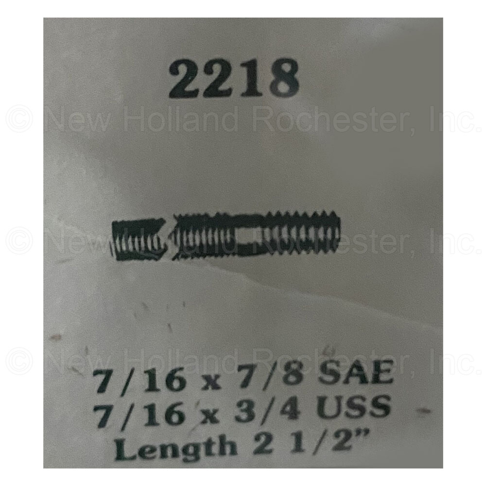 New Holland Stud Part # 2218
