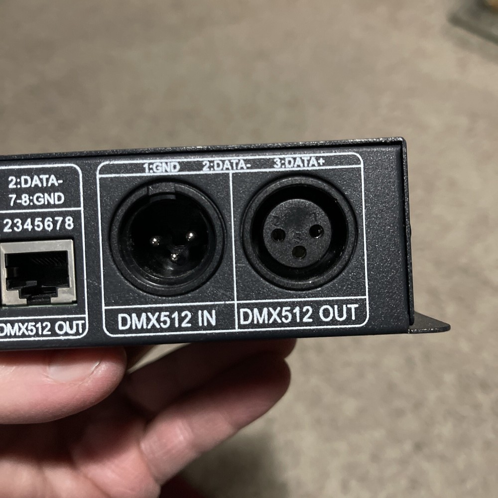 4 Channel DMX Decoder RGBW PWM DMX512 Dimmer Driver LED Strip Light Controller