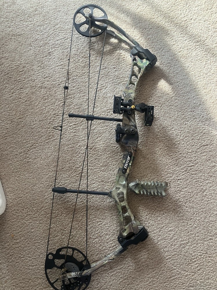 Bear Archery Encounter Compound Bow Camo for Men, Model Encounter, Compound Bow