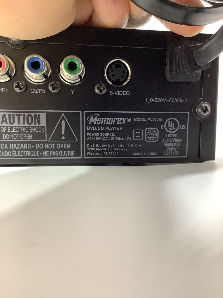 Memorex Progressive Scan DVD Player Wireless Remote MVD2015 READ