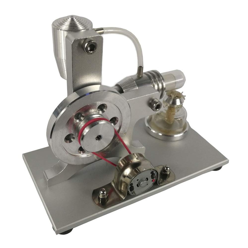 L-Type Shenbing Stirling Engine Model Micro Generator Model steam Engine Mode...