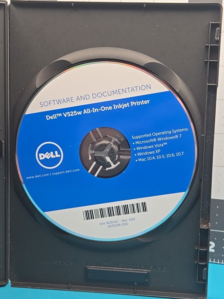 ⭐️ Dell V525w All In One Inkjet Printer Driver, Software And Documentation CD ⭐️