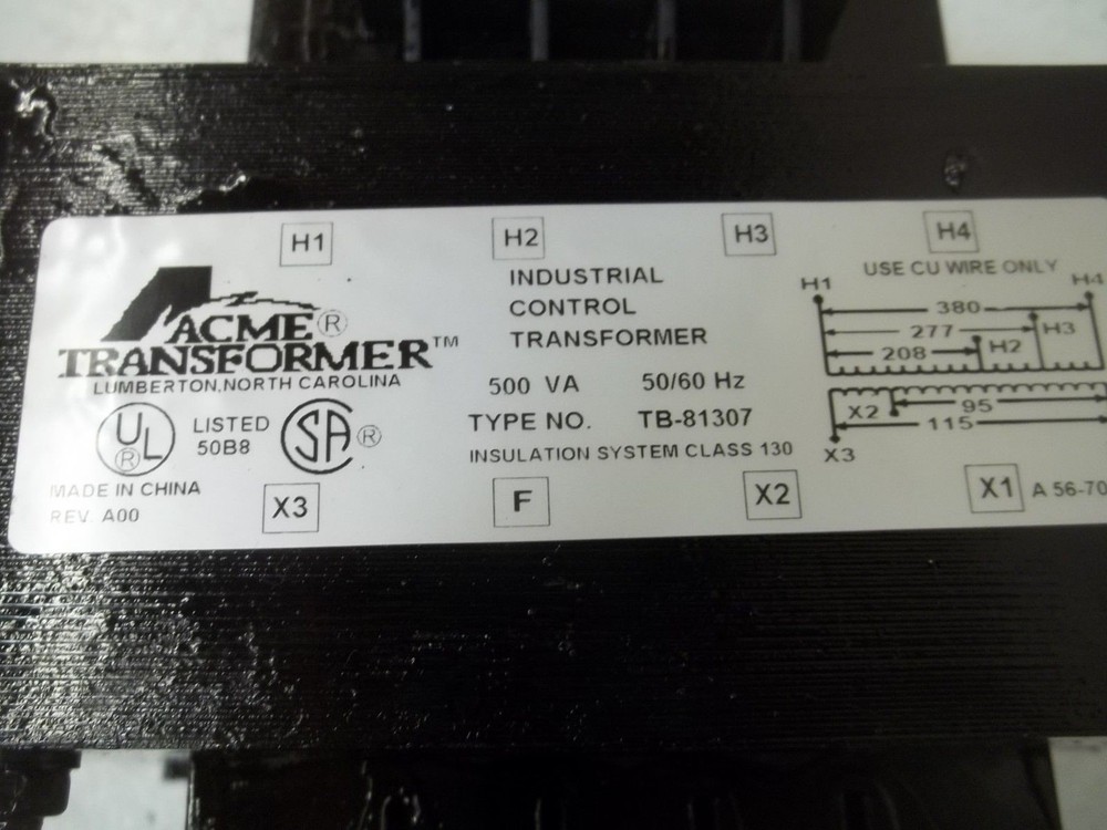 AMCE TRANSFORMER TB-81307 NSNP