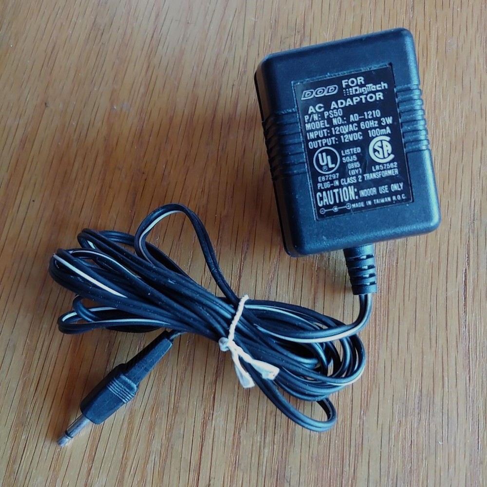 GENUINE DOD for Digitech PS50 Power Supply 12VDC 100mA