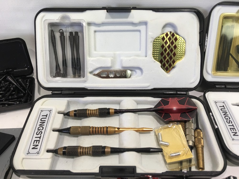 Vintage Viper Eclipse Tungsten Soft Tip Dart Sets & Mixed Lot Halex