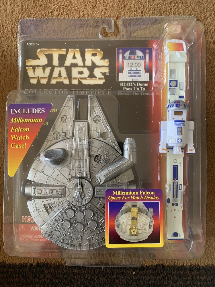 Millenium Watch Case with R2-D2 Watch, Star Wars Collector Timepiece. unopened.