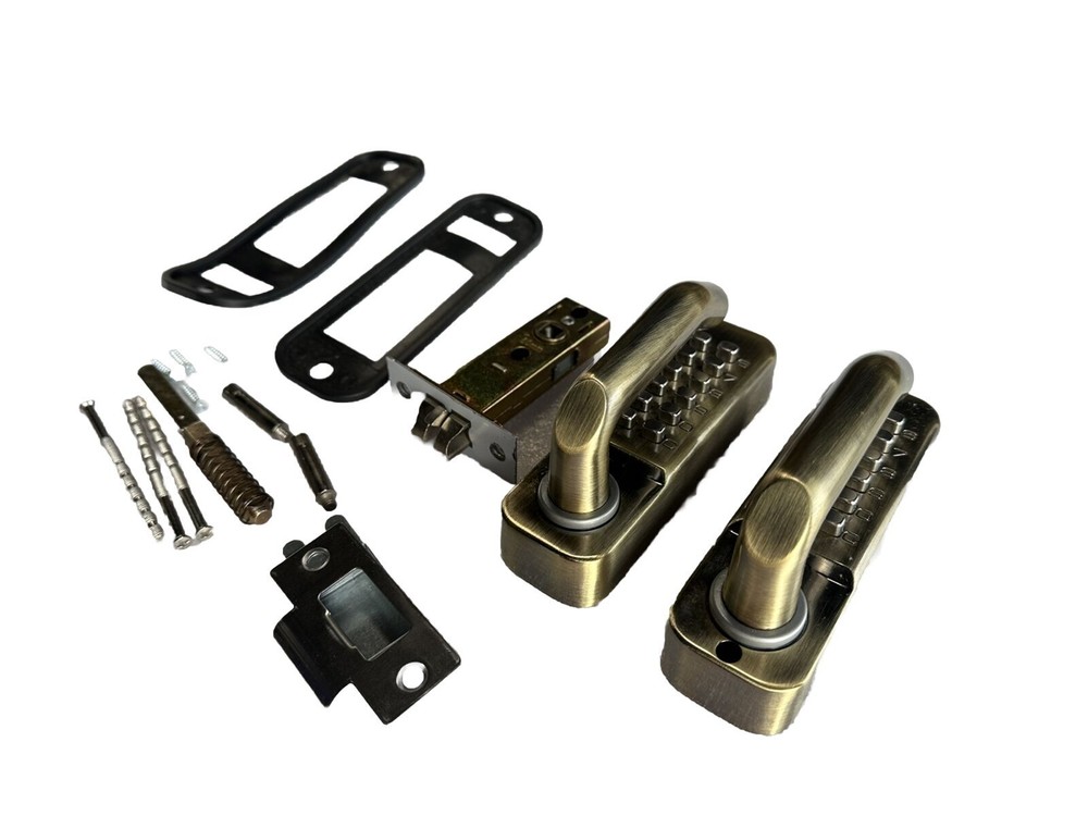 Keyless Double Side Entry Gate Door Lock Mechanical Code Combination Fence Lock