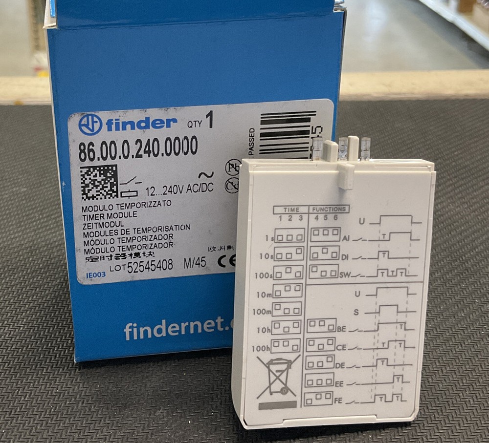 86.00.0.240.0000 - TIMER - 12..240V AC/DC