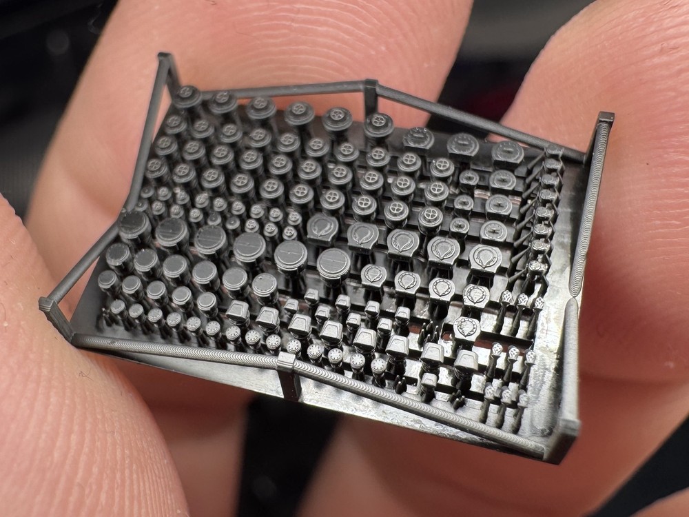 SSMODEL R700100 1/700 scale battleship vent group