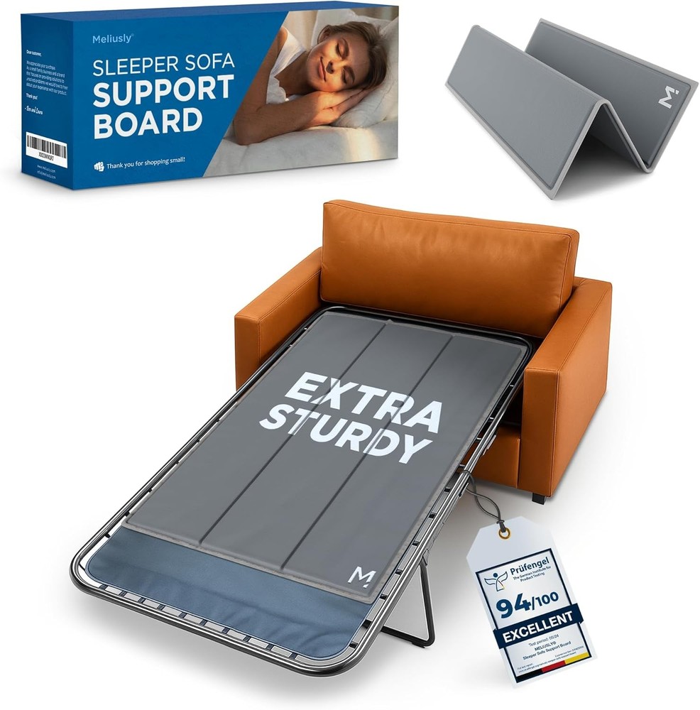 Sleeper Sofa Support Board Queen Size 60x48 Heavy Duty Wood Sofa Bed Board Pull