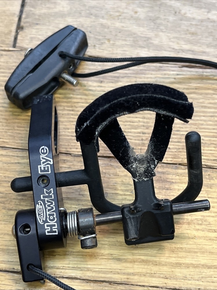 Hawkeye Black Left Handed Compound Bow Rests