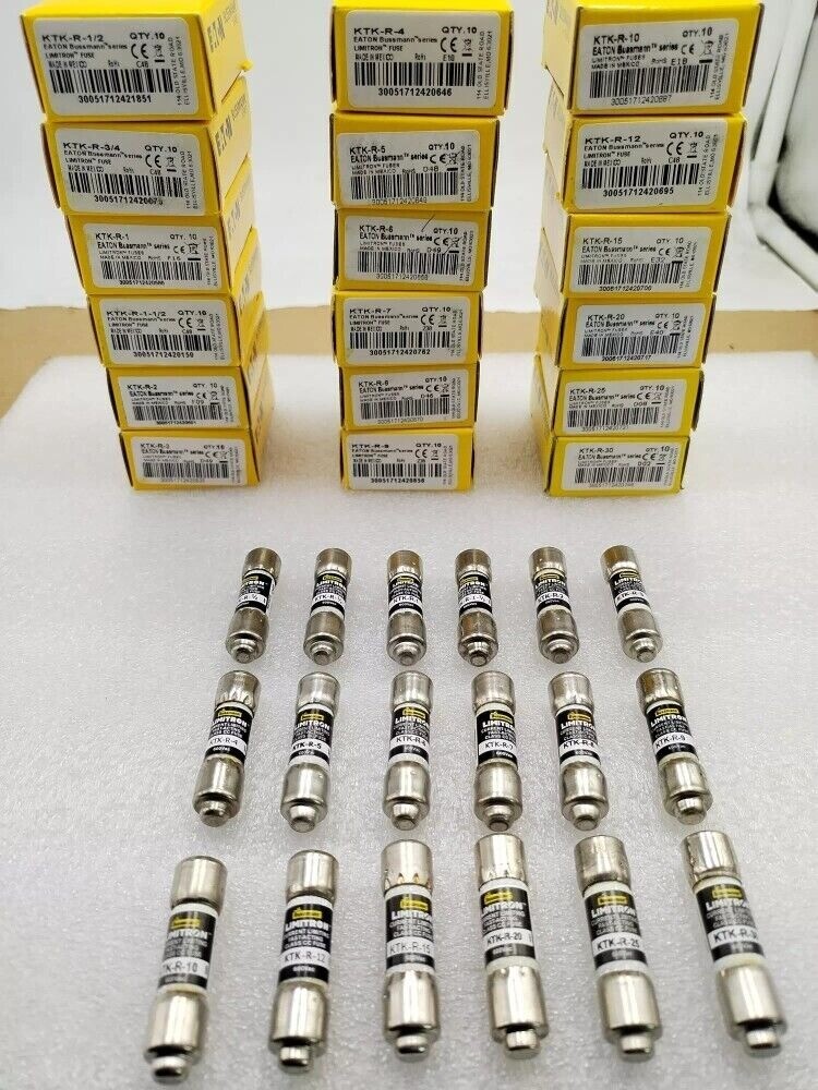 10PCS/Box KTKR8 New Bussmann KTK-R-8 8A 600V Fast-Acting Fuse Fast Delivery