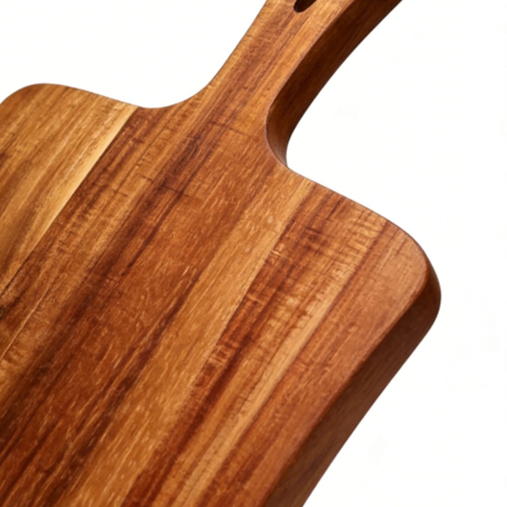 Wood Cutting Board With Handle Charcuterie Board Serving Board