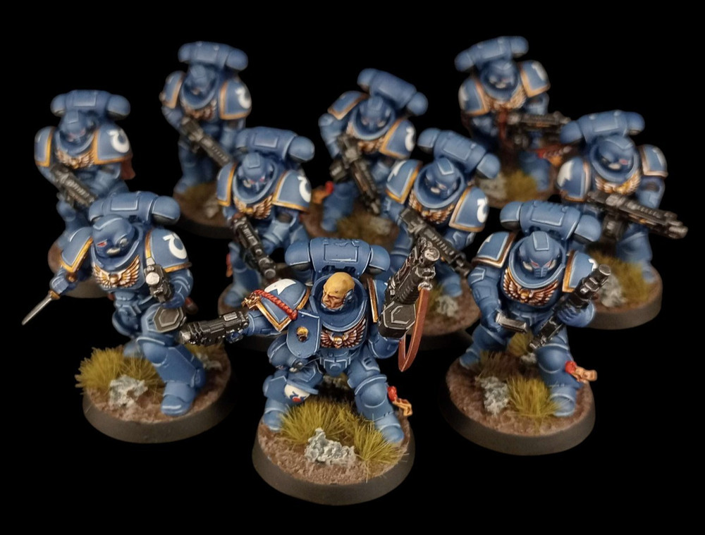 Commission PRO Painted - Primaris Intercessors Squad - Ultramarines - Warhammer
