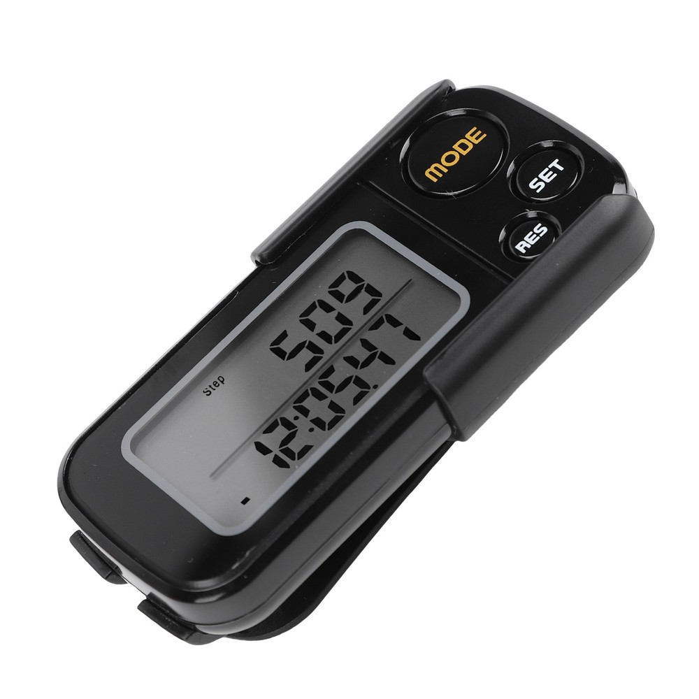 Walking 3D Pedometer With Large Digital Display 30 Days Memory Accurate Step