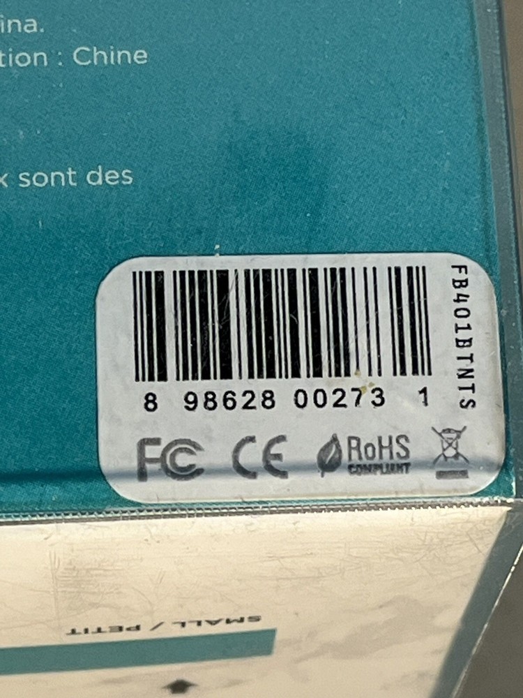 *NEW* Fitbit Flex Accessory Wristbands 3 Pack Small S/P Teal, Navy, Blue