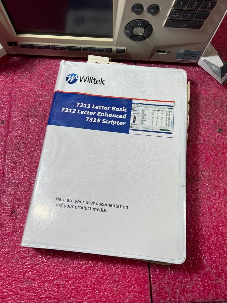 Willtek 2201 ProLock Test Set M 100 301 0003273