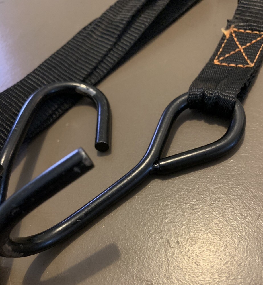 Standard 2-Hook Tie-Down 5.5’ Strap 1” wide
