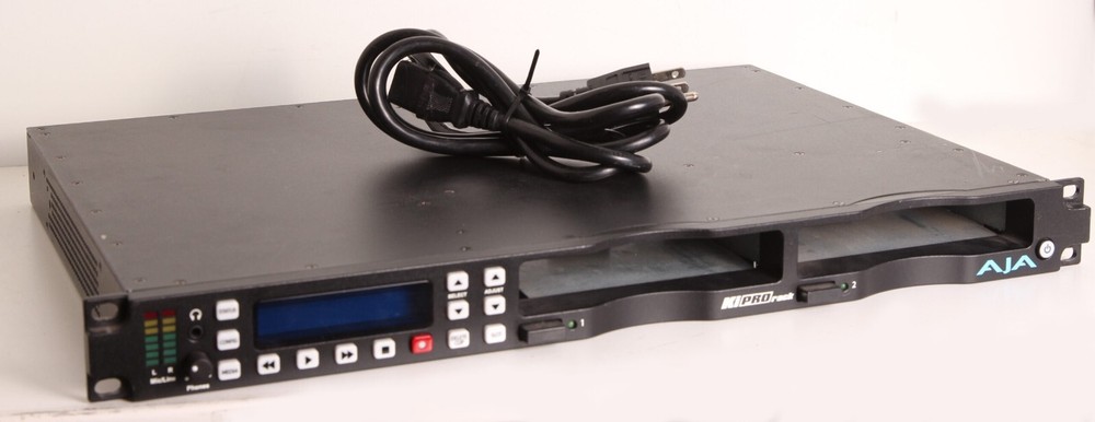 AJA Ki Pro Rack File-Based 1RU Video Recorder and Player
