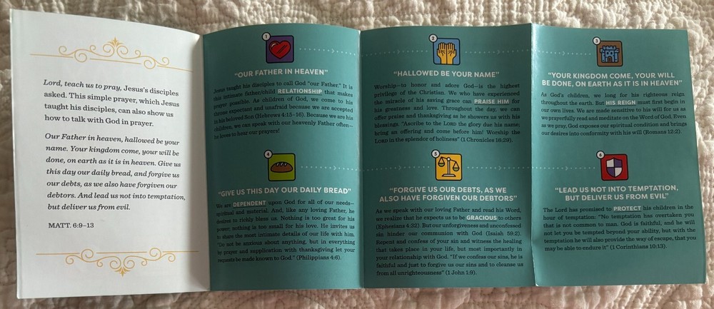 Prayer Pamphlet: HOW TO PRAY ***NEW***