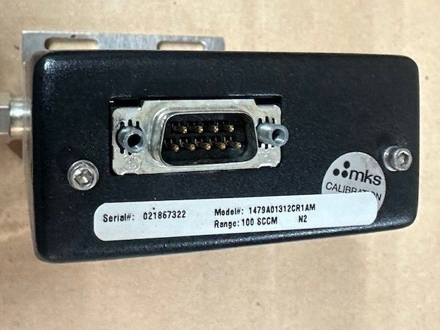MKS 1479A01312CR1AM 100 SCCM N2 Mass Flow Controller