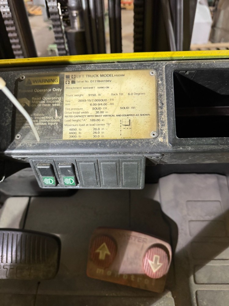 HYSTER 5K MONO-PEDAL FORKLIFT