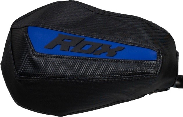 Rox Speed FX Gen 3 Flex-Tec Snowmobile Handguards Black/Blue