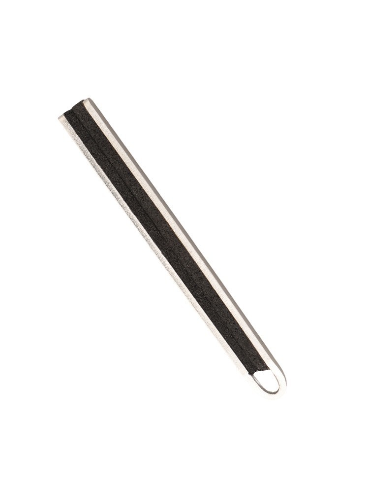 Precision Craftsmanship Silver Tone Banjo Mute for Optimal Performance