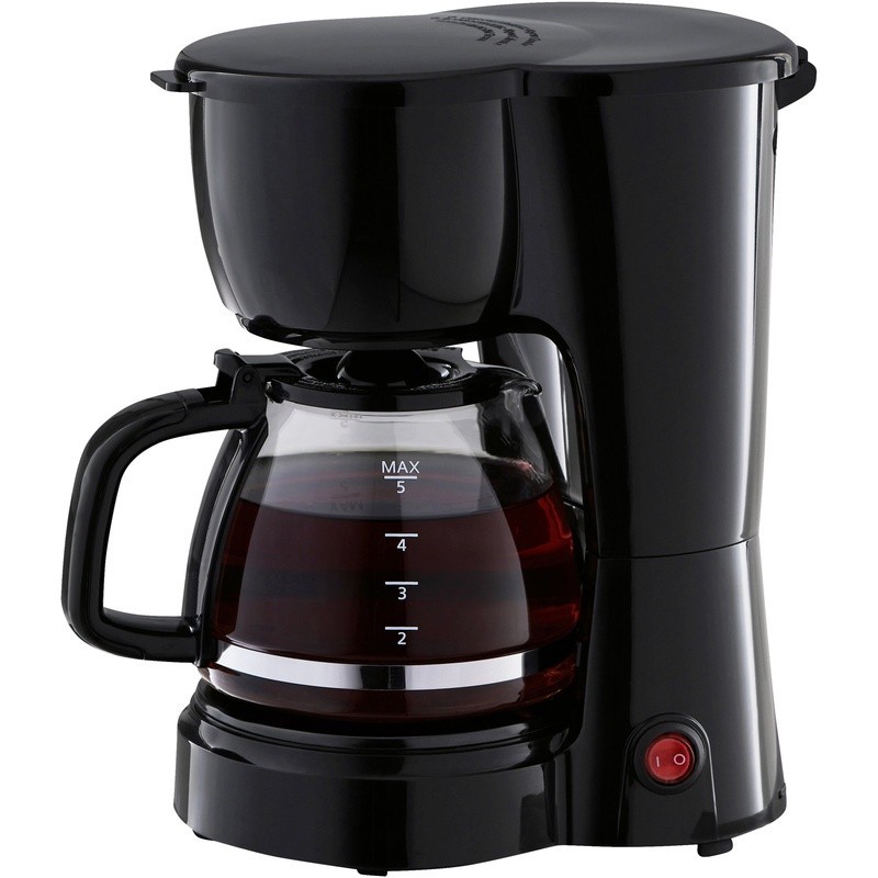 5 Cup Drip Coffee Maker Automatic Shut Off Small Coffee Machine Home Use
