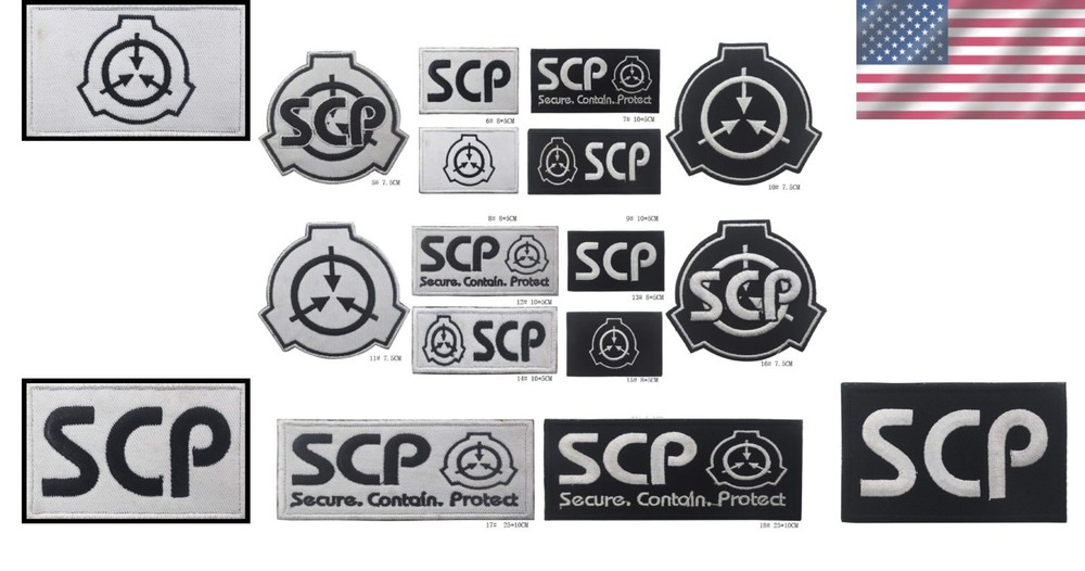 SCP Foundation Tactical Hook and Loop Patch