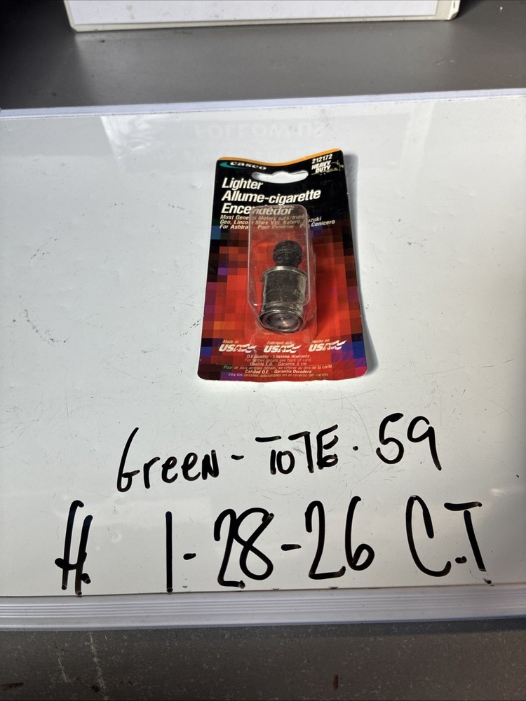 Casco Lighter Dash Panel Mount Well Lighter Replacement Heavy Duty 212172C