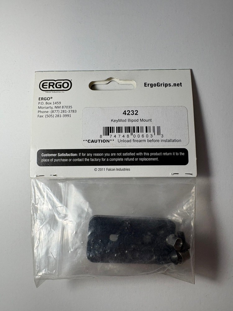 Ergo Grip KeyMod Bipod Mount
