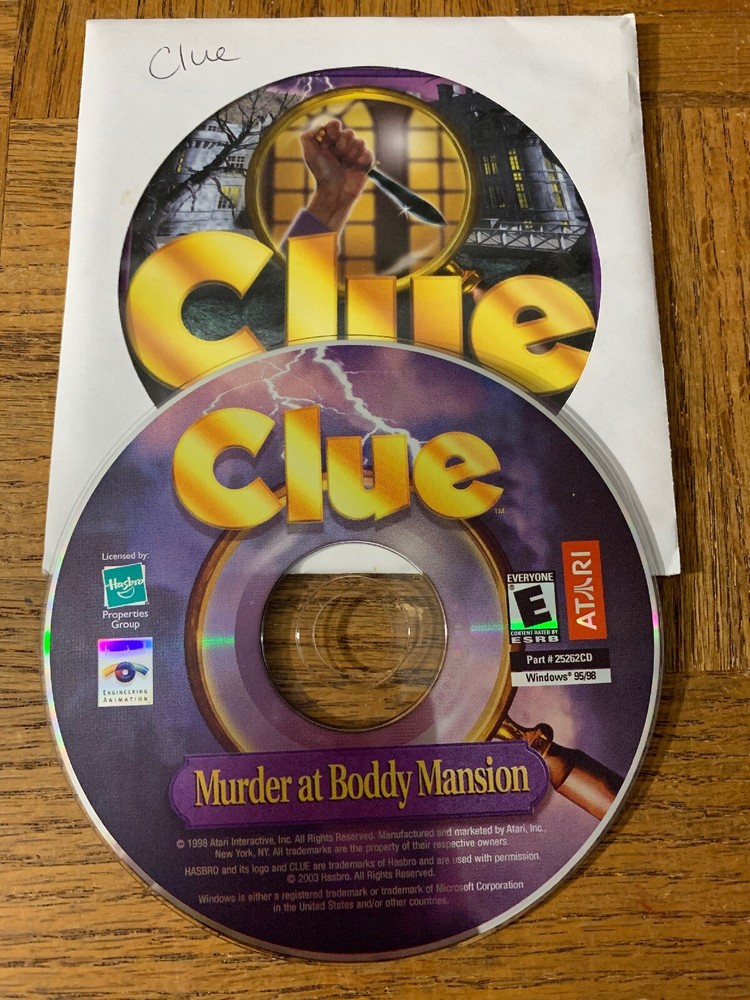 Clue Murder At Body Mansion PC Game