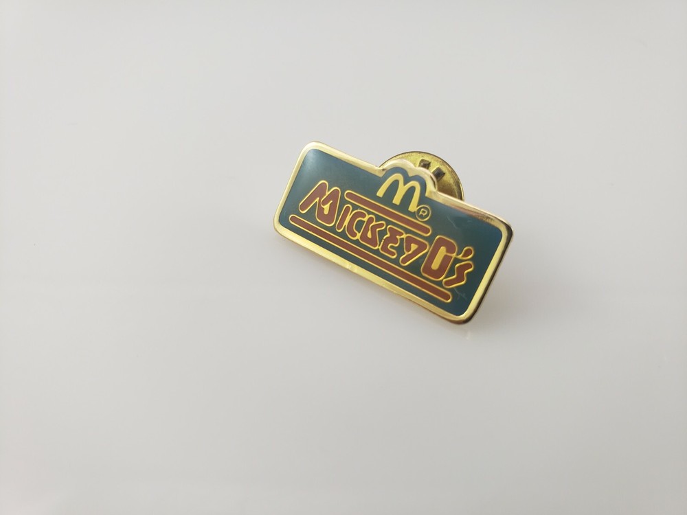 Vintage McDonald's Mickey D's Lapel Pin