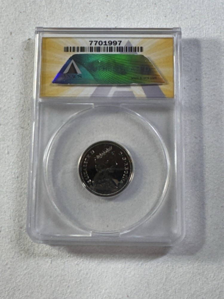 1982 Canada 5 Cents Proof Like Graded MS 65 by ANACS