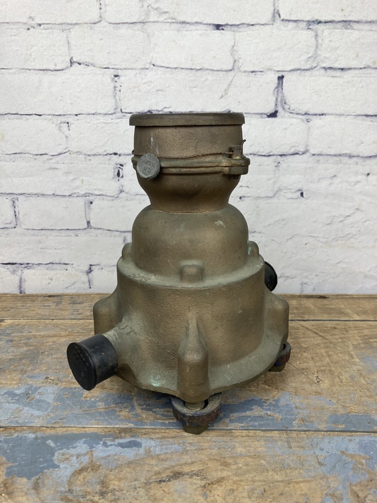 Antique Badger Brass Water Meter