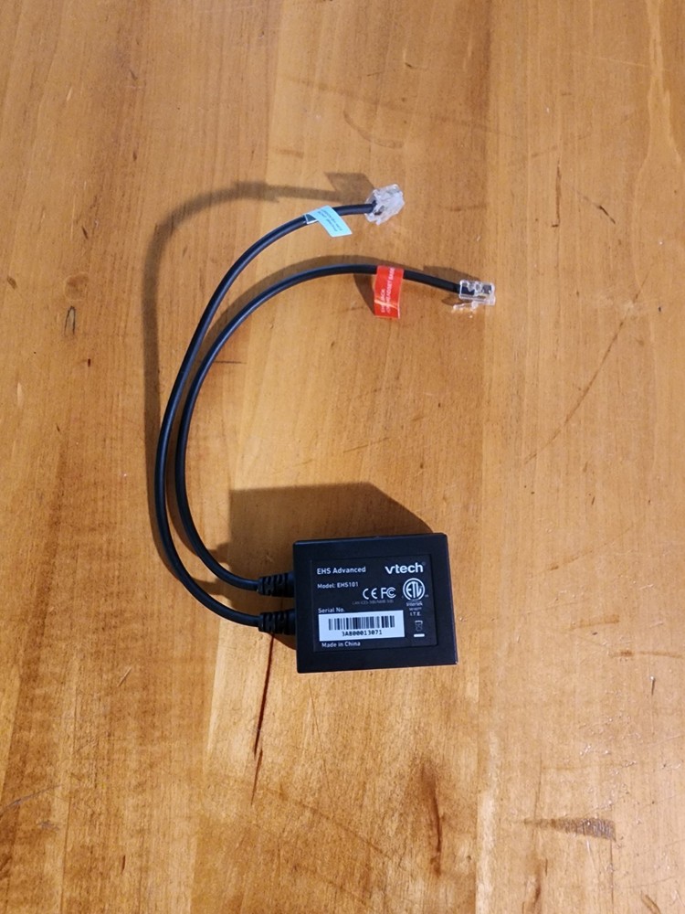 Vtech Wireless Headset Adapter EHS101 Shortel Avaya Cisco Fanvil NEW WITHOUT BOX