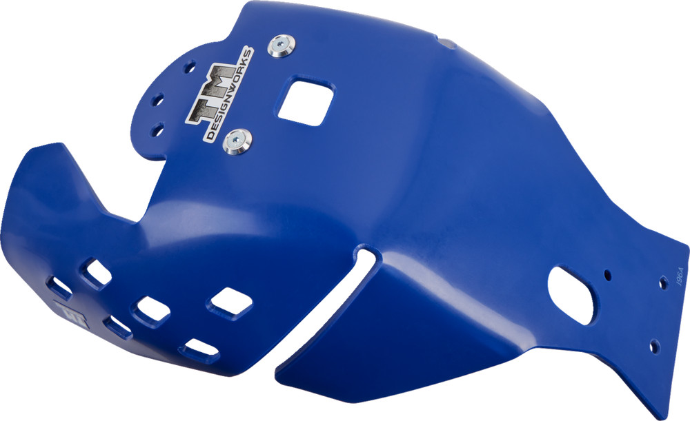 TM Design Works Full-Coverage Skid Plate Blue YAMC-475-BU