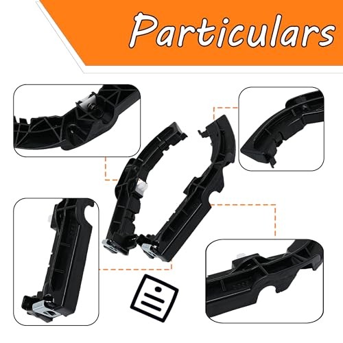 ‎ Front Left & Right Bumper Support Brackets for 2008-2021 Dodge Challenger