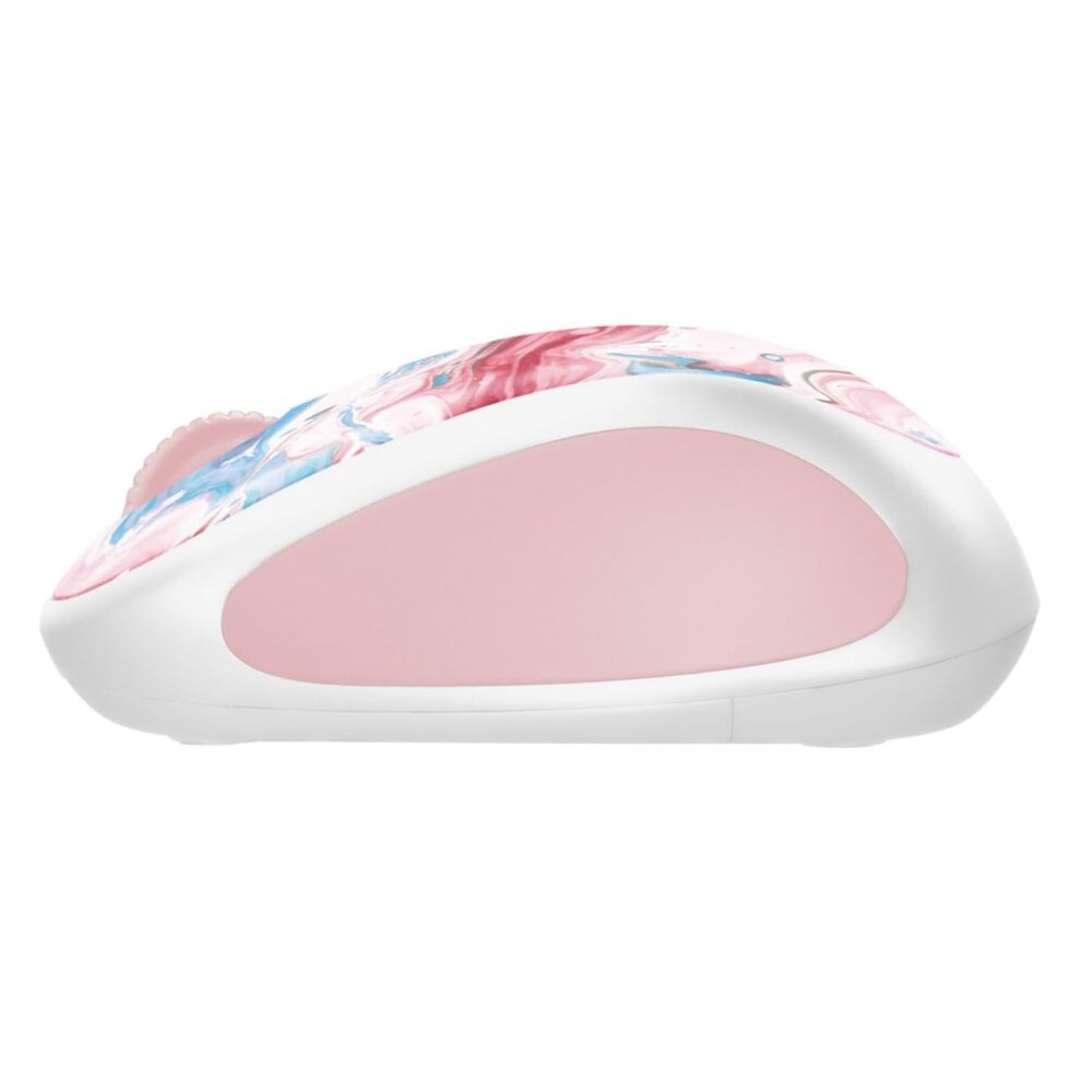 Logitech M317 Wireless Mouse 1K DPI Optical Tracking USB Receiver Cotton Candy