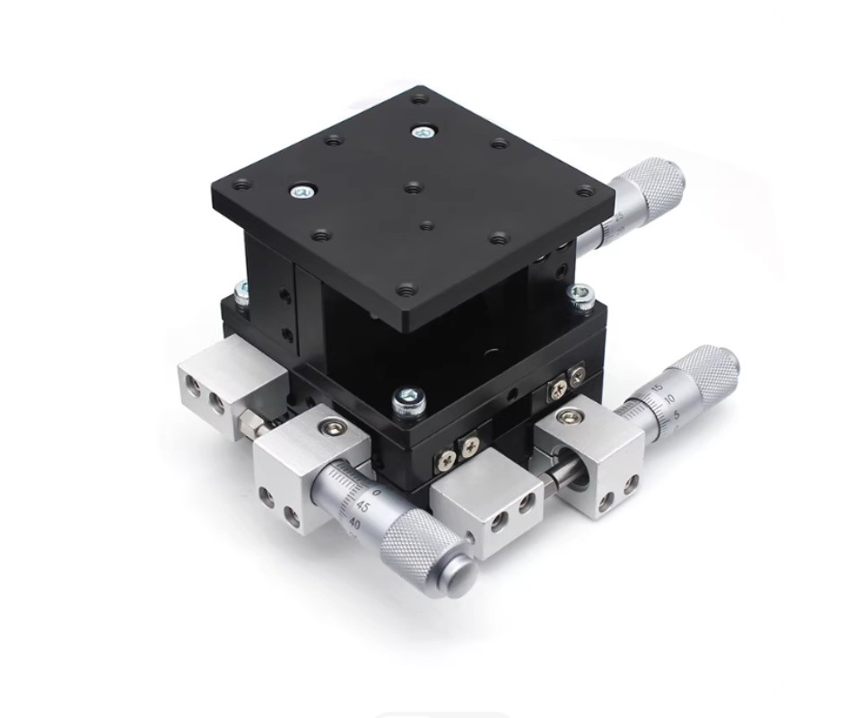 XYZ-Axis Displacement Platform Three-Axis Manual Fine-Adjustment Slide
