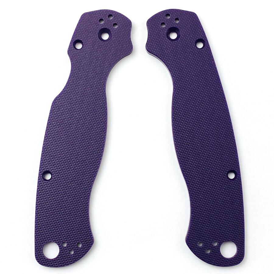 Custom Purple G10 Handle Scales For Paramilitary 2 Para 2 PM2 Folding Knife Gift