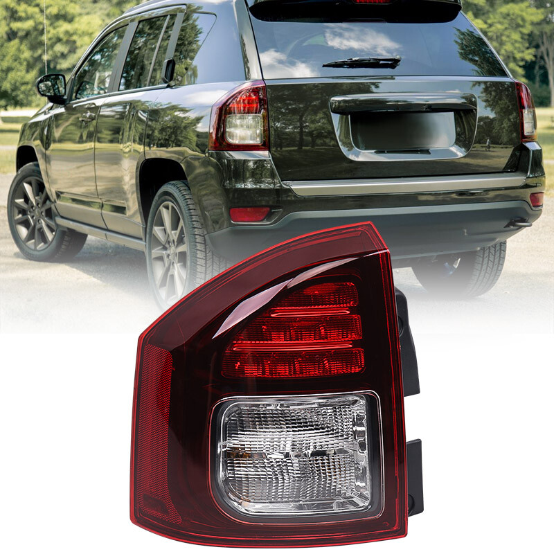 For Jeep Compass 2014-2017 LED Rear Tail Light Lamp Driver Left Bulb Assembly